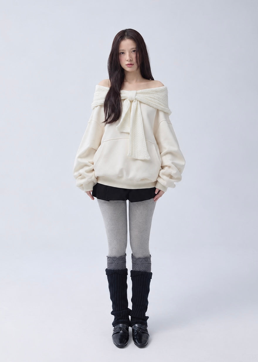 Misty Scarf Hoodie