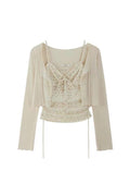 Off Shoulder Rib / オフショルダーリブ