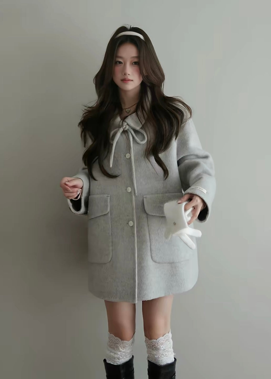 Lumière Fluffy Coat