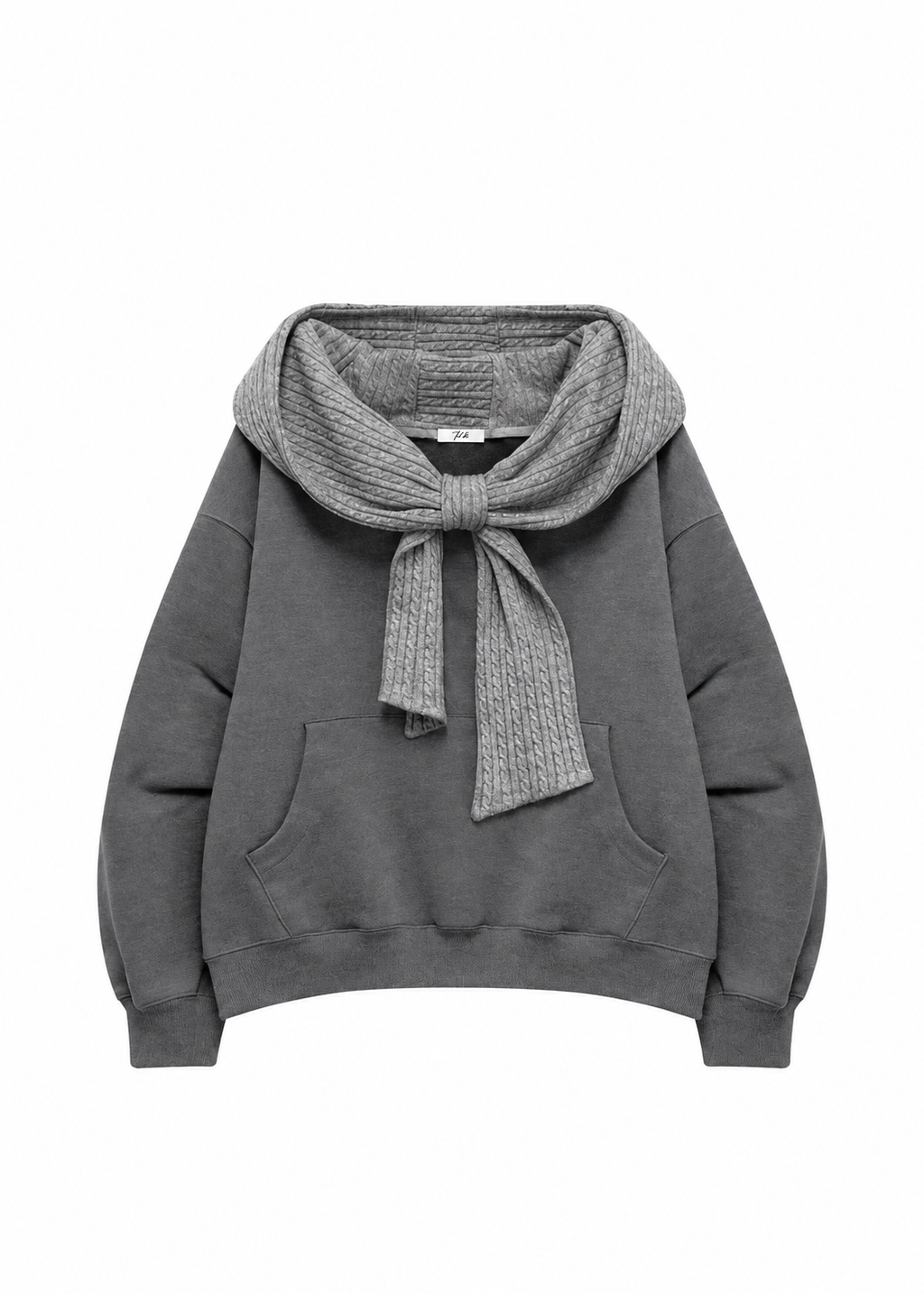 Misty Scarf Hoodie