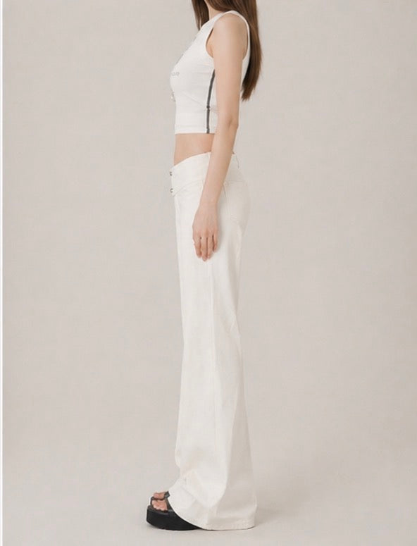 Buckle Flare Pants / バックルフレアパンツ