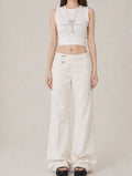 Buckle Flare Pants / バックルフレアパンツ