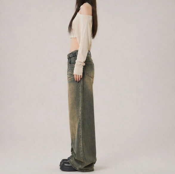 Vintage  Washed denim /ヴィンテージ・ダークウォッシュデニム