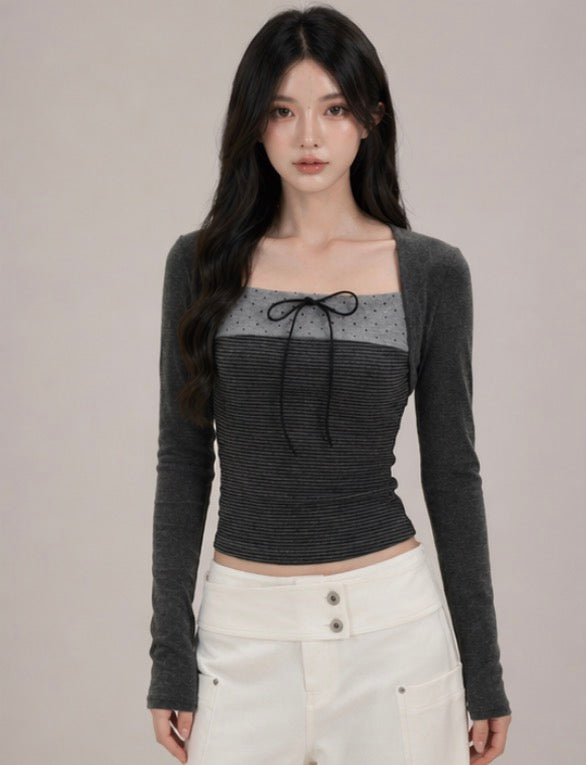 Bolero Layered Top / ボレロレイヤードトップ