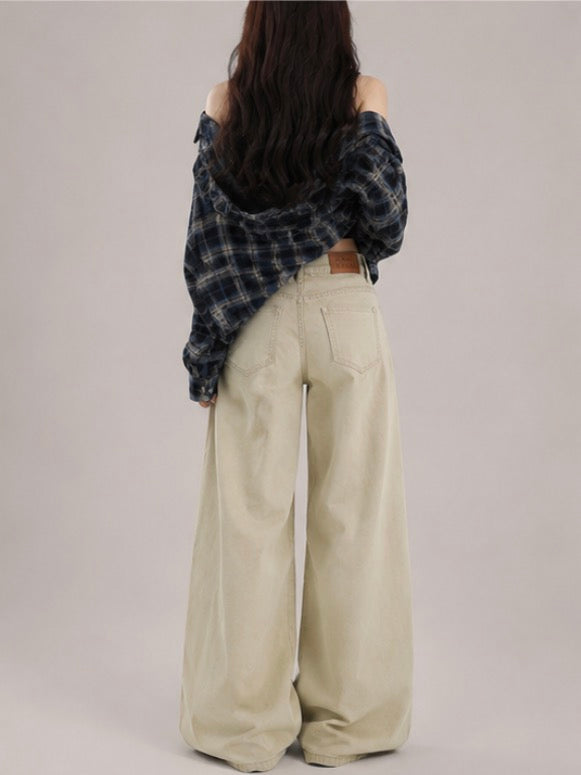 Beige Super Wide Cargo Pants / ベージュスーパーワイドカーゴパンツ