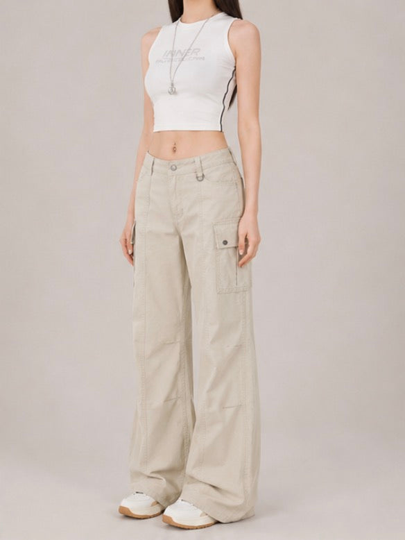 Wash Wide Cargo Pants / ウォッシュワイドカーゴパンツ