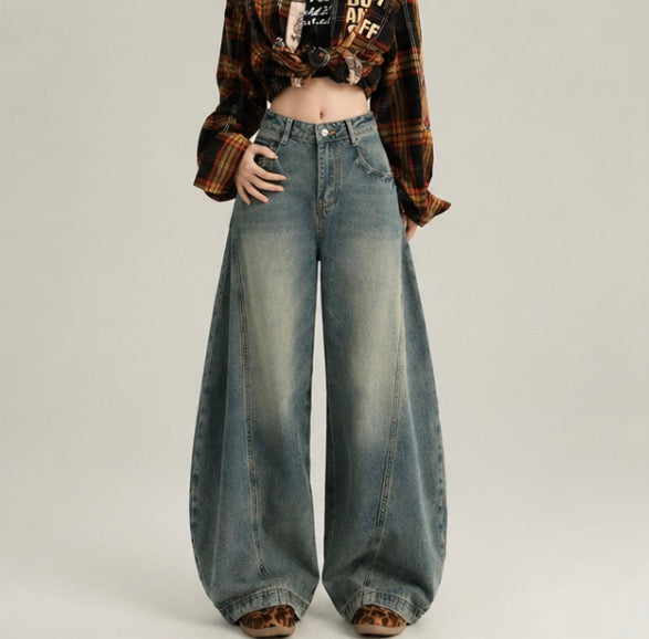 Baggy Panel Jeans/バギー パネル ジーンズ