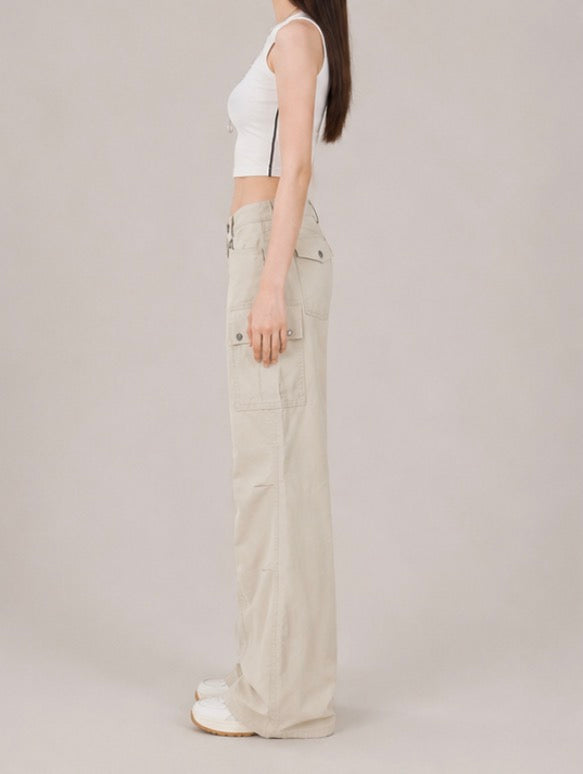 Wash Wide Cargo Pants / ウォッシュワイドカーゴパンツ