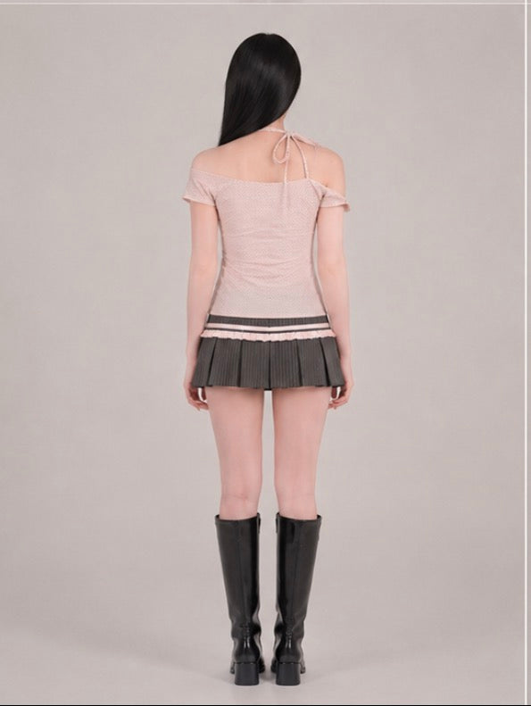 Dot Halter Neck Top / ドットホルターネックトップス