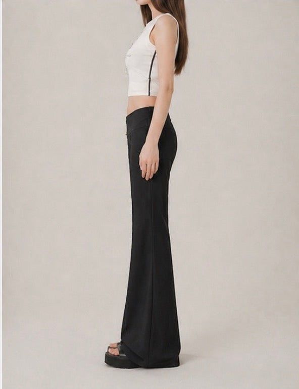 Buckle Flare Pants / バックルフレアパンツ