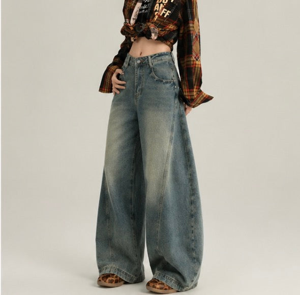 Baggy Panel Jeans/バギー パネル ジーンズ