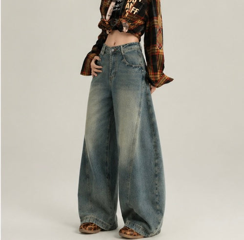 Baggy Panel Jeans/バギー パネル ジーンズ