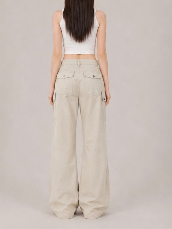 Wash Wide Cargo Pants / ウォッシュワイドカーゴパンツ