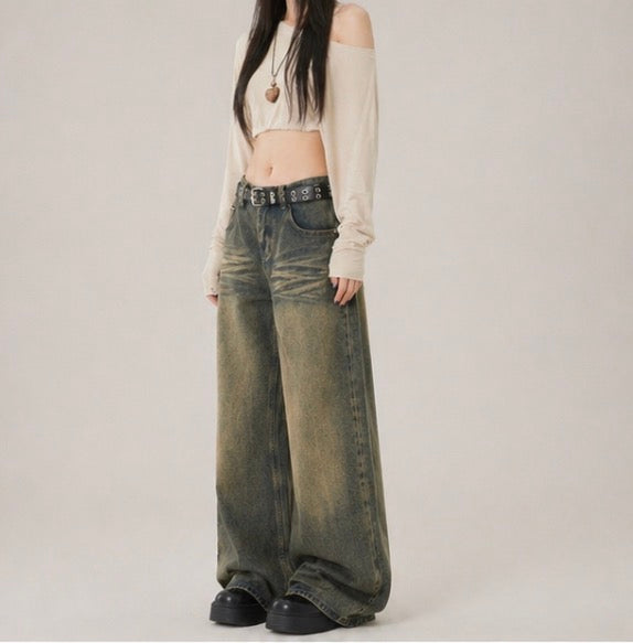 Vintage  Washed denim /ヴィンテージ・ダークウォッシュデニム