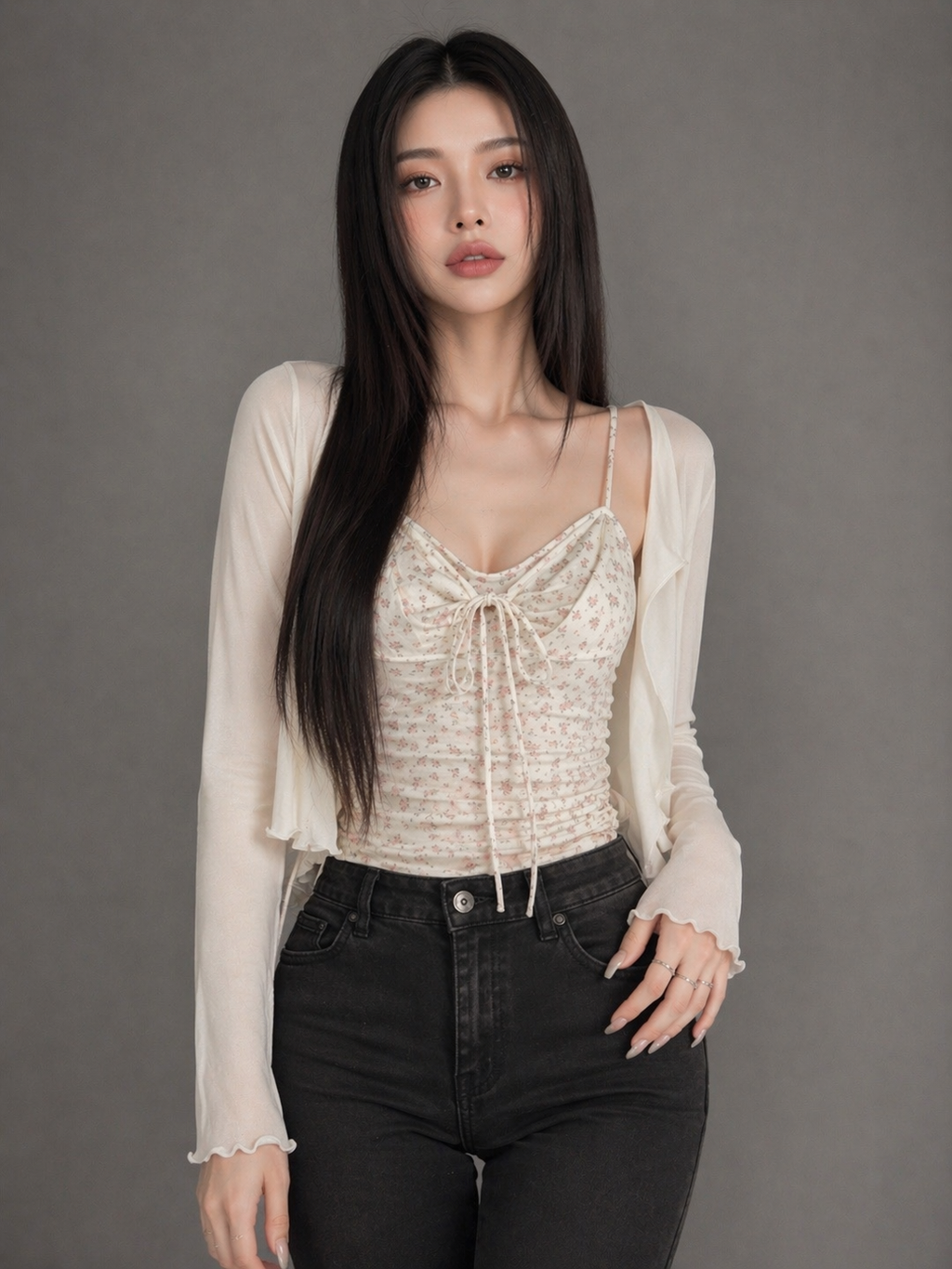 Off Shoulder Rib / オフショルダーリブ