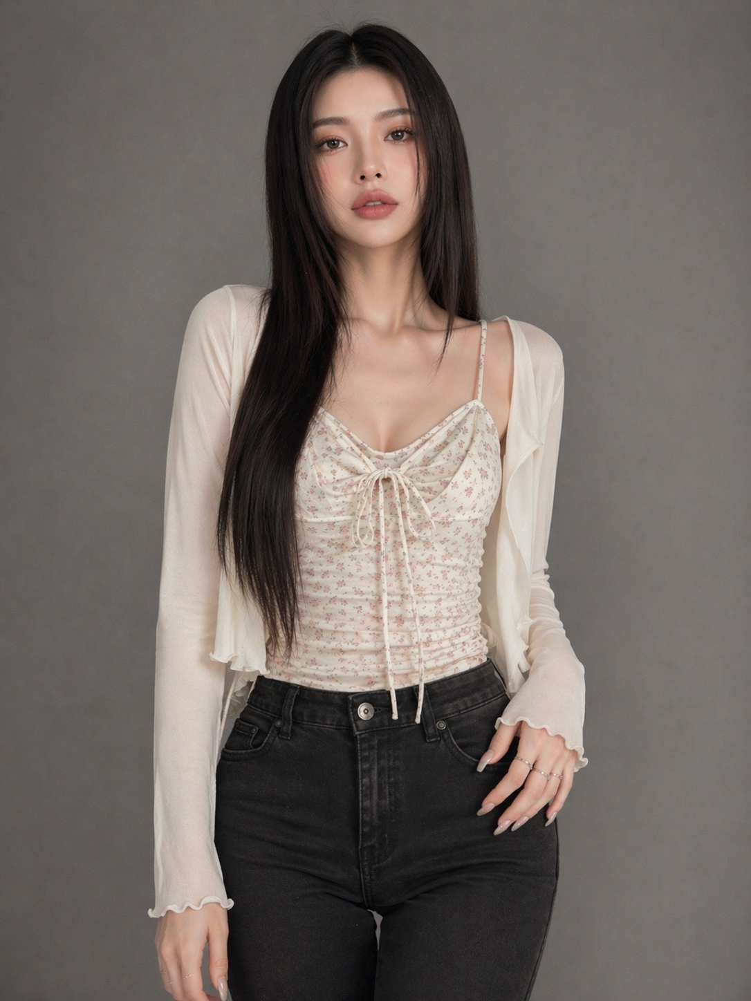 Off Shoulder Rib / オフショルダーリブ